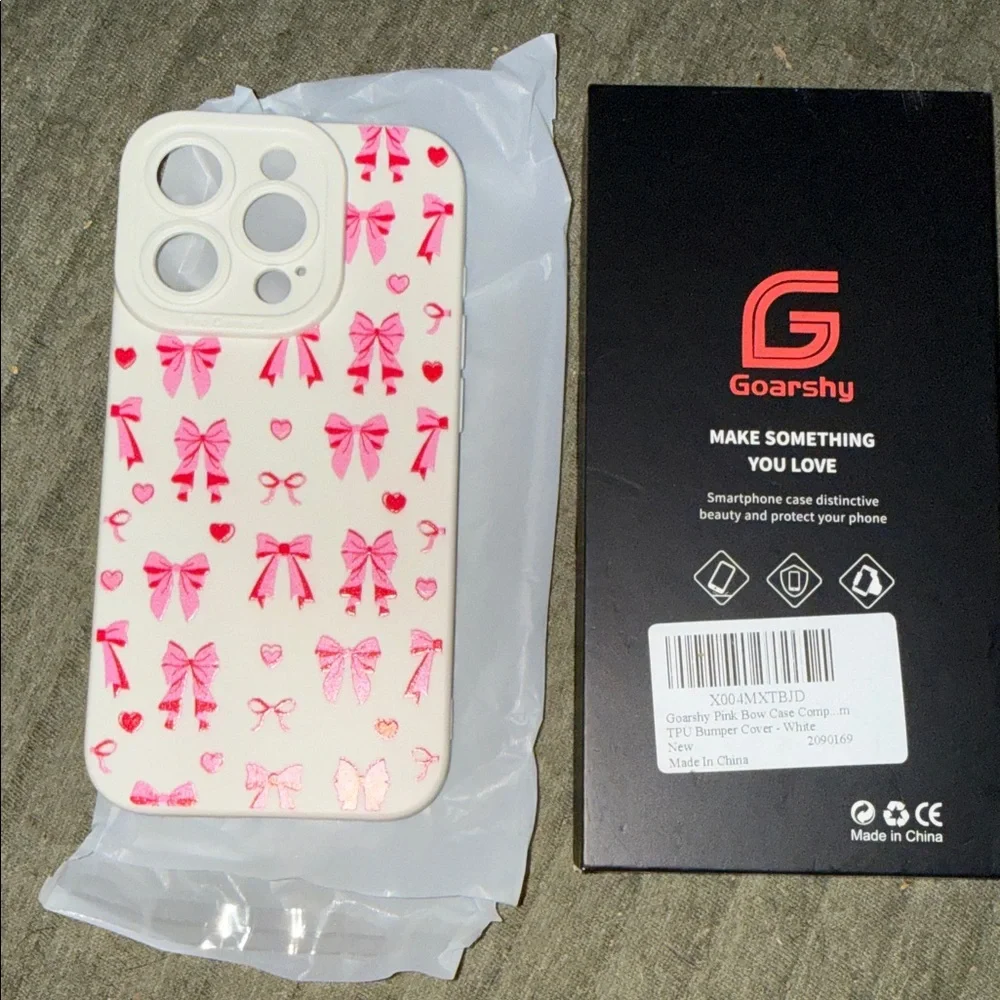 Pink Bow iPhone 15 Pro Case